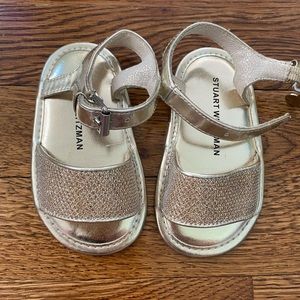 Stuart Weitzman Baby Dress Sandal Size 4 NWOT